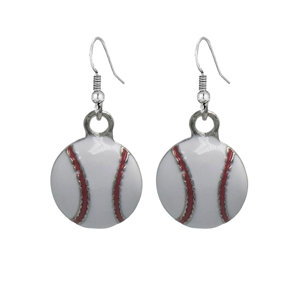 Rhinestone Football & Rugby Earrings for Women - Sparkling Sports Fan Dangle Drop Stud Earrings