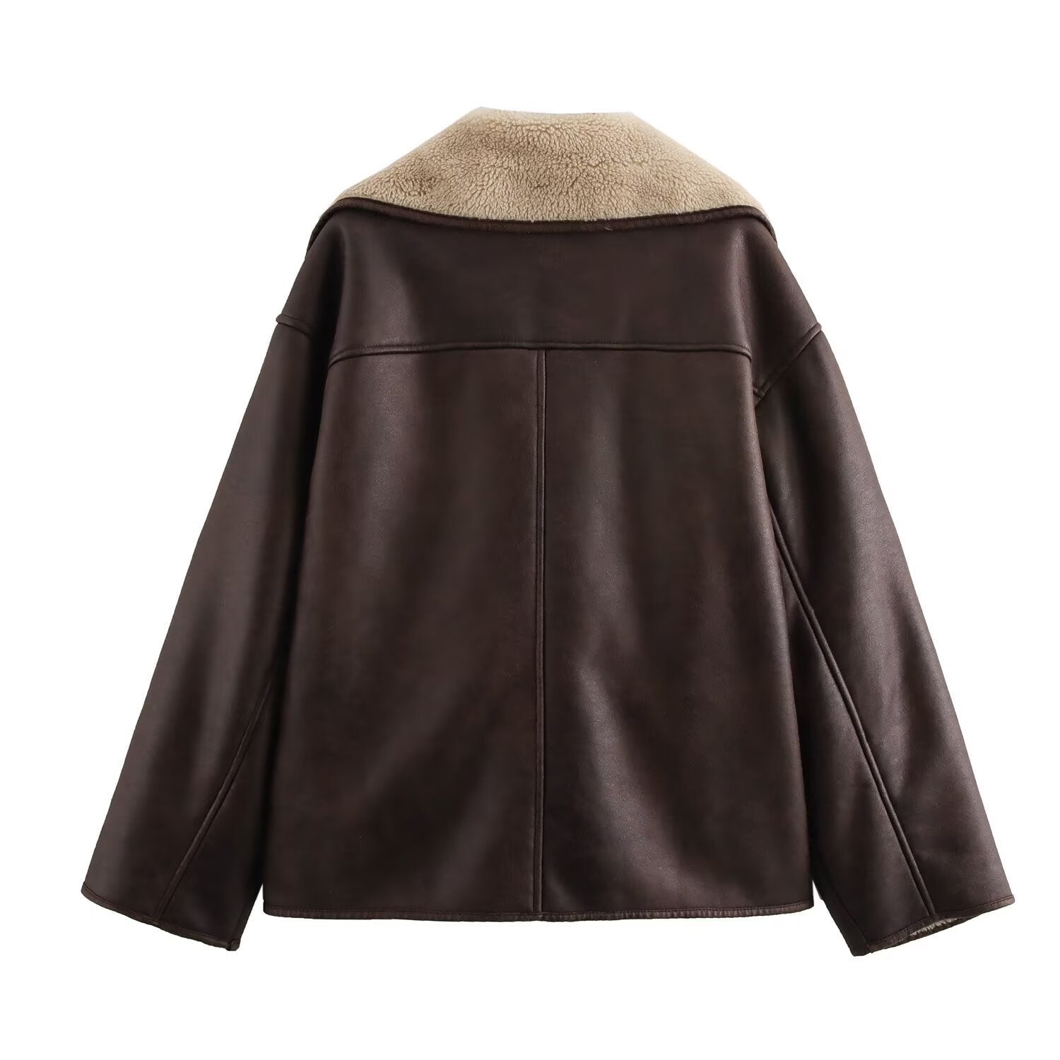 Reversible Fur & Leather Jacket