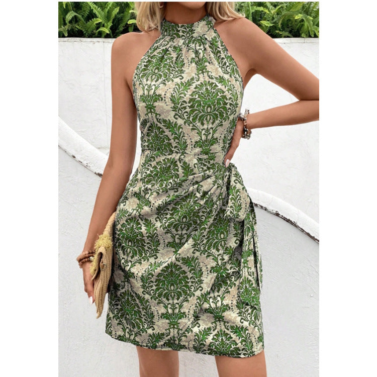 Women's casual neck dress