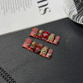 Original Sweet Cool Duck Beak Crimson Lips Cherry Handmade Press on Nails Wholesale