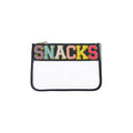 PVC transparent storage bag, embroidered letter cosmetic bag, wash storage towel embroidered file bag 2pcs,