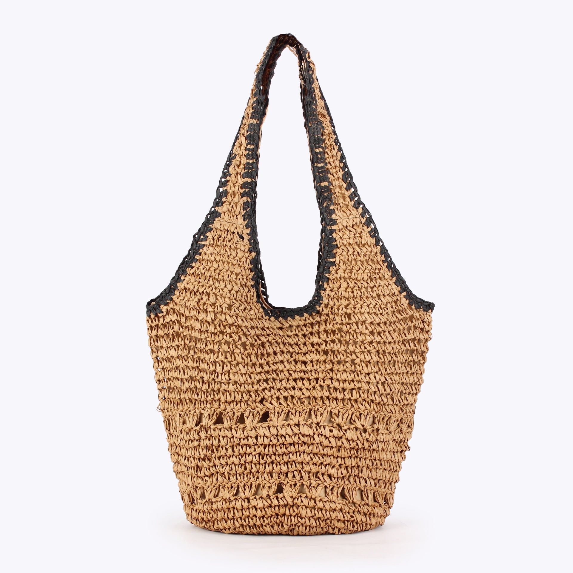 Woven Bag – Casual Beach Vacation Tote, Daily Versatile Commuter Purse, Unique Women's Accessory