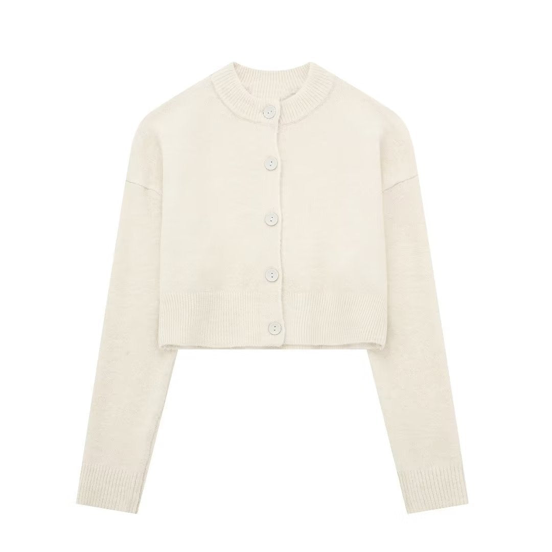 Women's Short Knit Cardigan Trendy