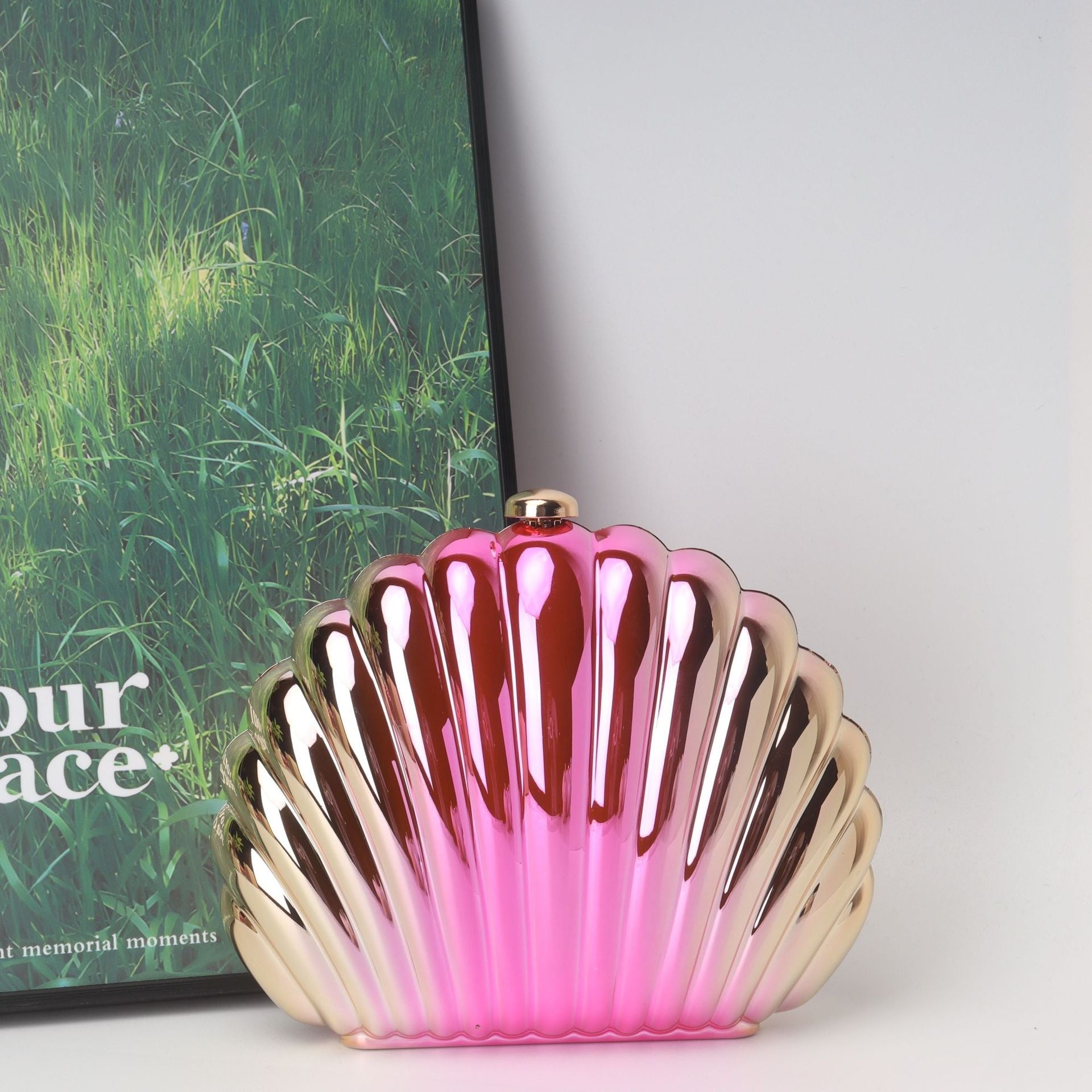 Shell Box Bag, Clutch Purse, Dinner Purse evening Clutch Purse Party