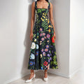 Women's Spring Elegant Sleeveless Printed Sexy Casual Dress