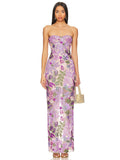 Sequin Cut-Out Bodycon Gown