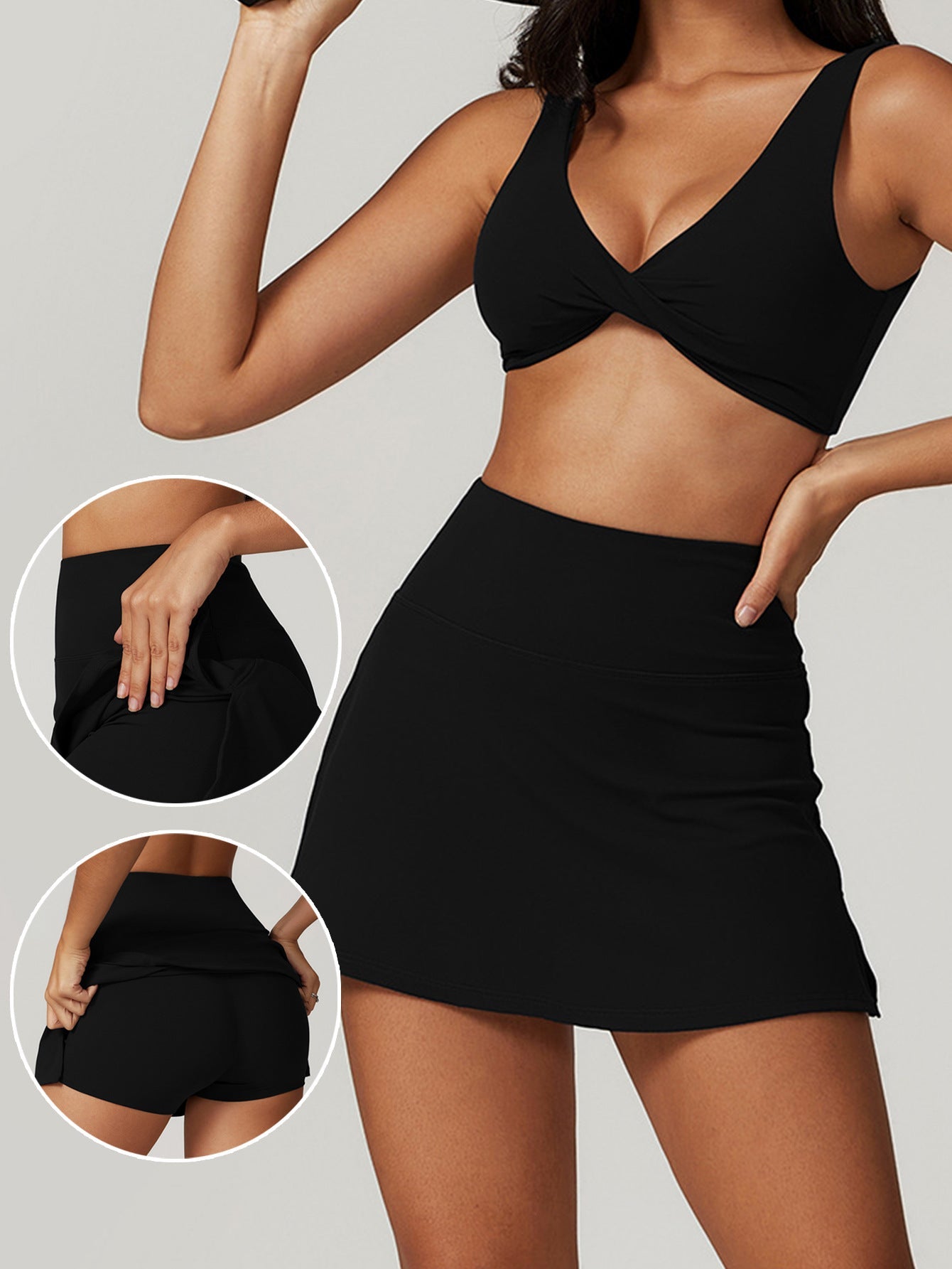 Tennis Skirt with Shorts