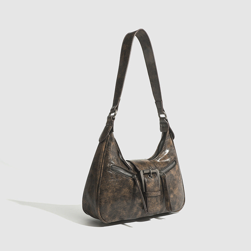shoulder shoulder  bag, women's retro women's bag shoulder hobo bag, Crossbody shoulder bag, fashion crescent bag