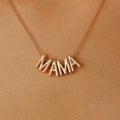 MAMA Letter Pendant Clavicle Chain Creative Mother's Day Necklace