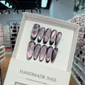 Cat's Eye Popular Niche Design Handmade Press on Nails Wholesale