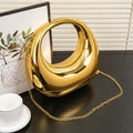 Elegant evening Bag – Gold and Silver Dinner Bag, Stylish Makeup Acrylic Bag, Perfect Prom Bag, Party Purse