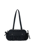 Small shoulder bag for women, pleated nylon shoulder bag, baguette bag, fashionable large capacity shoulder bag for women hobo