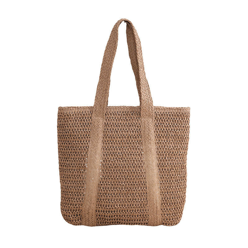 Designer-Inspired Large Shoulder Tote – Women’s Spring Trendy Statement Bag, Unique Silhouette