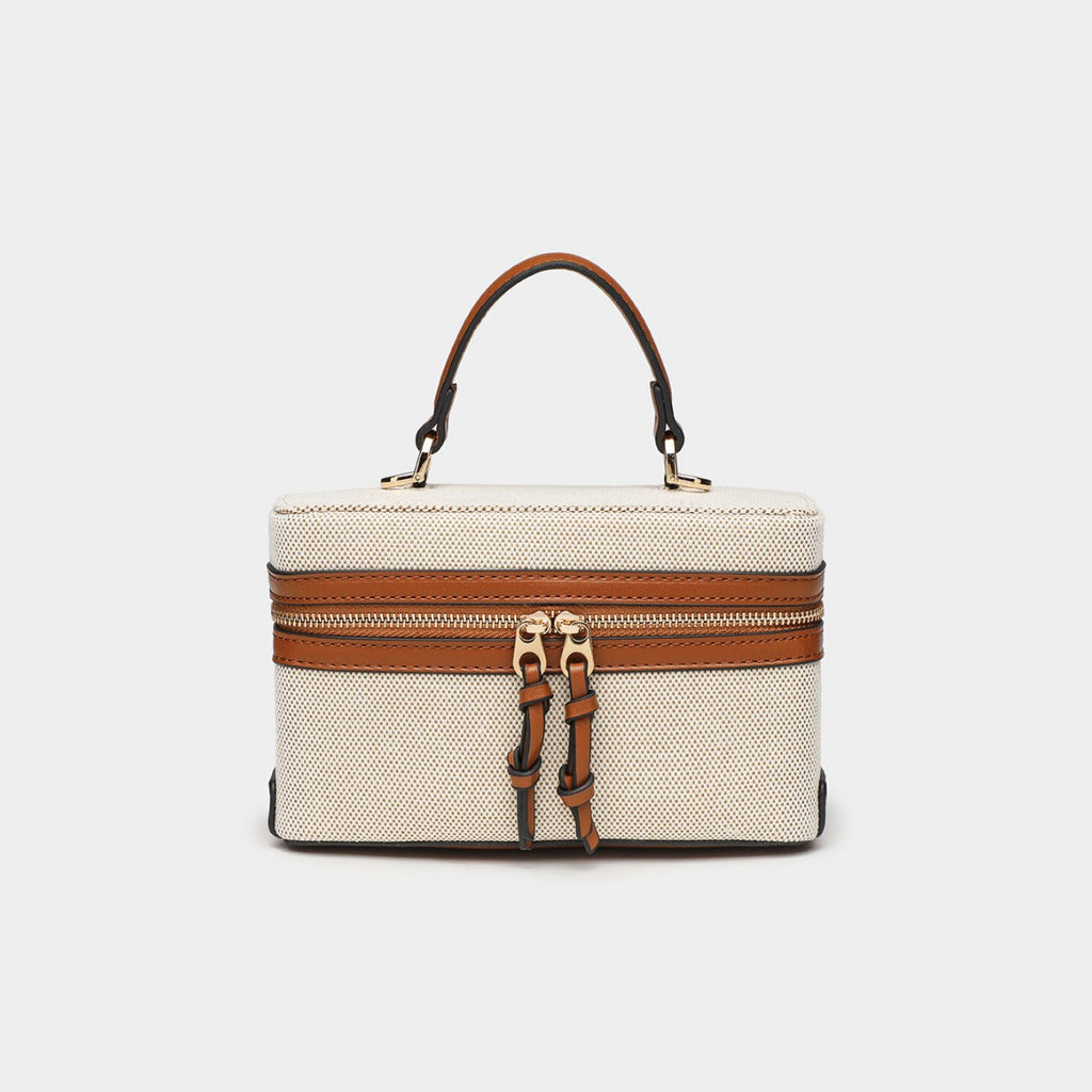 Chic Women's Bag Spring Shoulder Bag – Portable Hard Fashion Small Square Bag for Everyday Style Crossbody