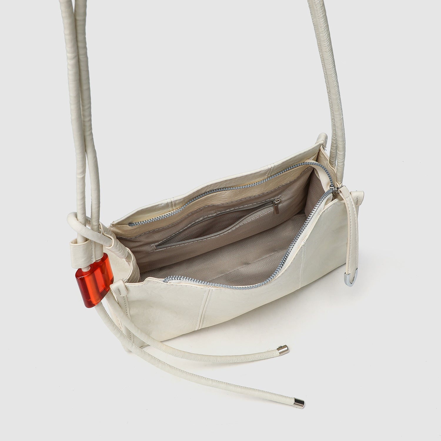 Stylish and minimalist design commuter hobo bag ladies, bag large capacity pleated shoulder shoulder bag, chic elegant shoulder purse
