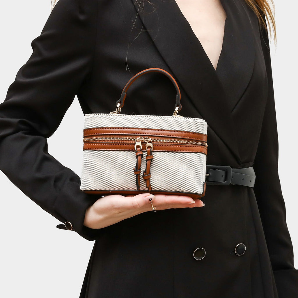 Chic Women's Bag Spring Shoulder Bag – Portable Hard Fashion Small Square Bag for Everyday Style Crossbody
