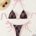 Sexy Lace Bikini Set Swimsuit
