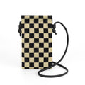 Leather mobile phone bag, mini bag, small satchel for mobile phone, phone purse crossbody