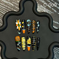 Handcrafted Carved Blur 3D Styling HandmadePress on Nails Premium Sense Nails