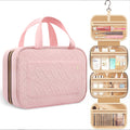 Travel Wash Bag, Portable Cosmetic Bag with Hook, Travel Ladies Wash Bag, Toiletry Bag