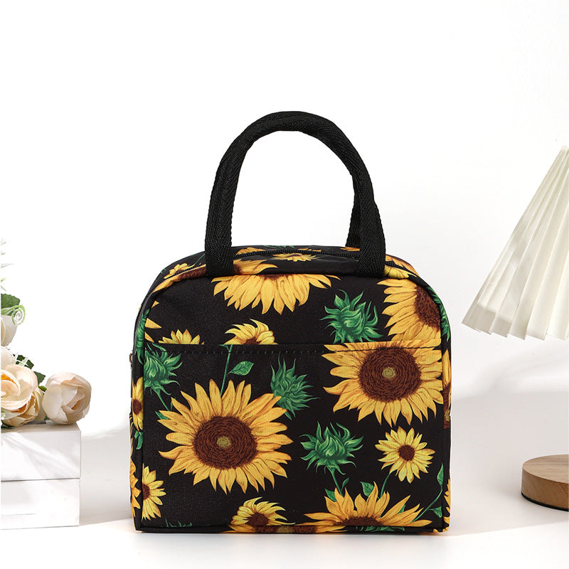 Premium Digital Printing Pattern Thermal Insulation Bag – Stylish Lunch Bag & Tote Aluminum Foil Ice Bag for Fresh-Keeping Storage