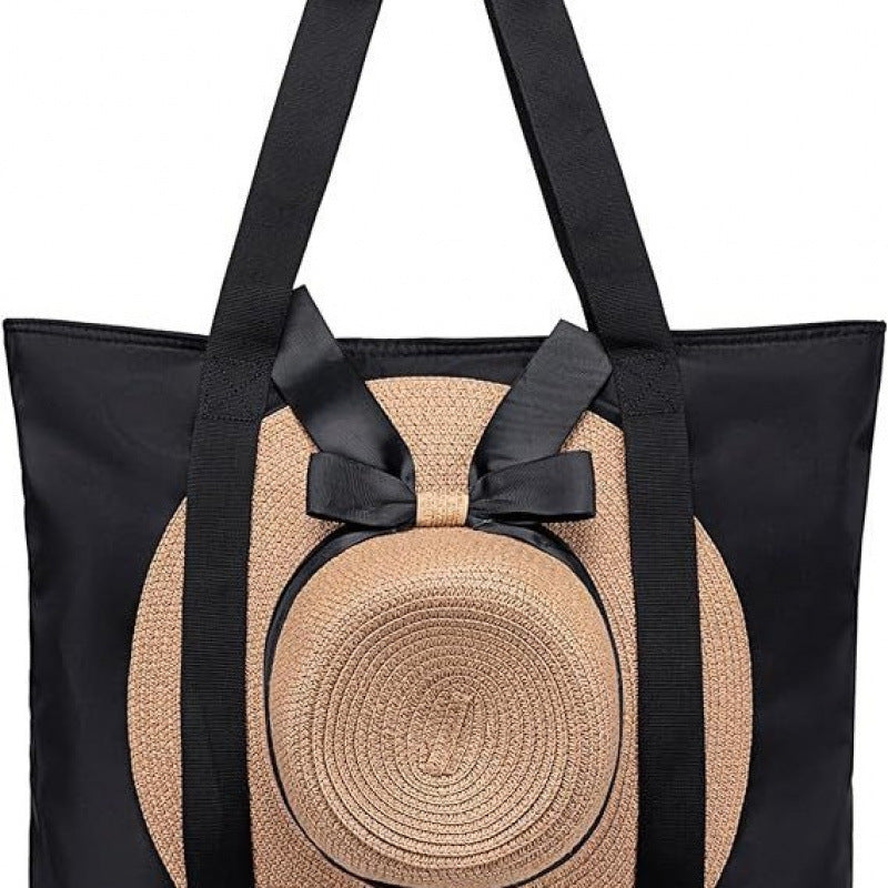 Waterproof Sand-Proof Beach Bag – Women’s Travel Tote, Swimming Pool Carry-All Handbag