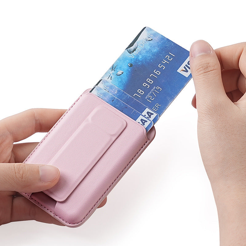 MagSafe Wallet, Holds 3 Cards, MagFit Compatible with iPhone 17/16/15/14/13/12 Models, Pixel 10 Series, MagSafe-Cases, Pixelsnap and More, Card Holder