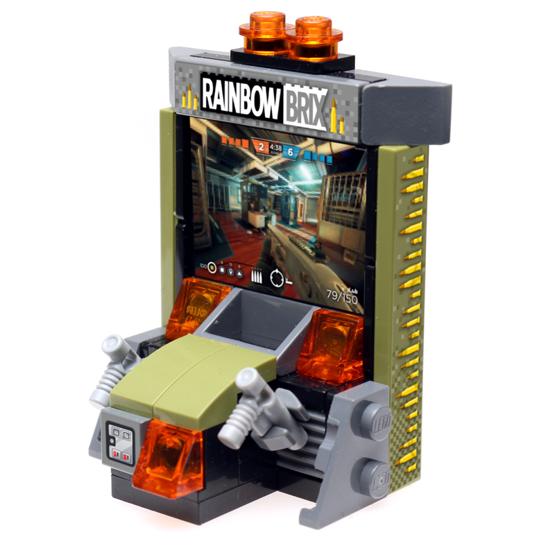 Rainbow Brix Shooter Arcade Game