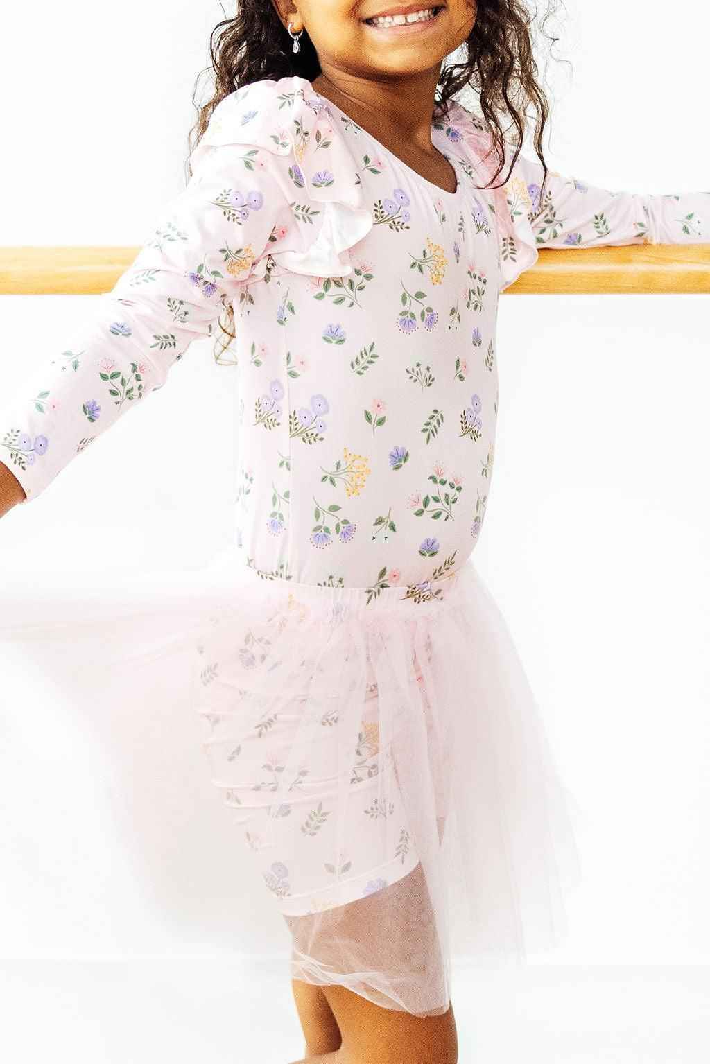 Pastel Petals Tutu Shorts