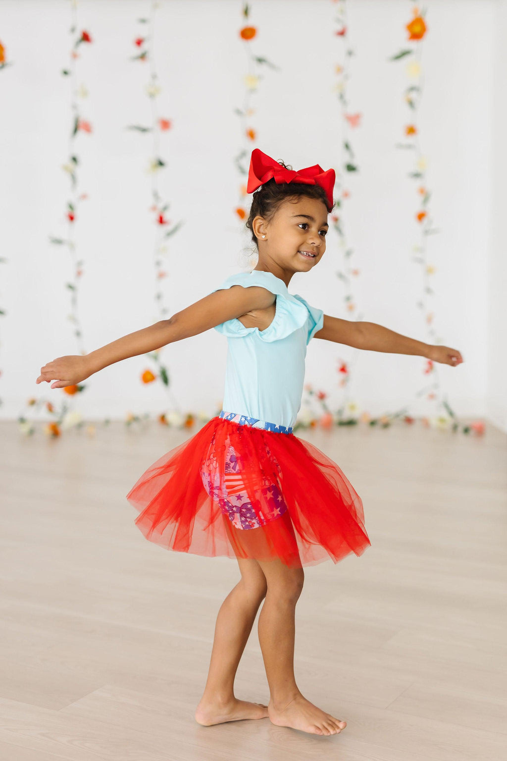 SALE Patriotic Patchwork Tutu Shorts