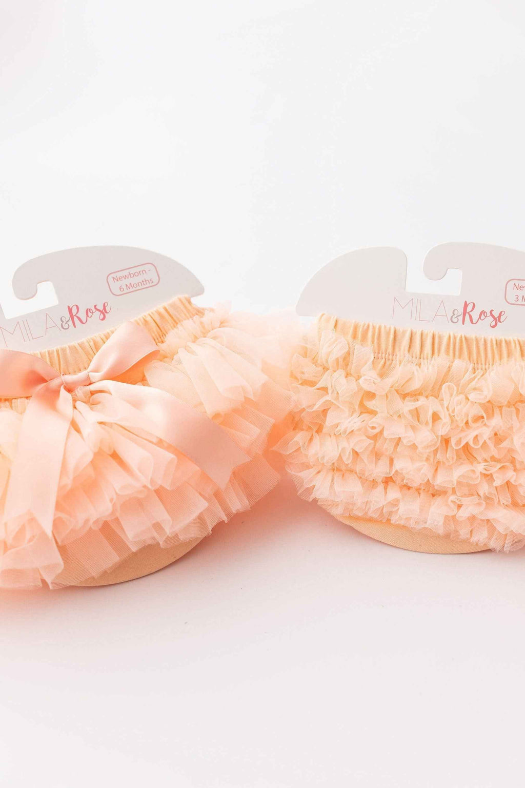 Peach Ruffle Bum Bloomer