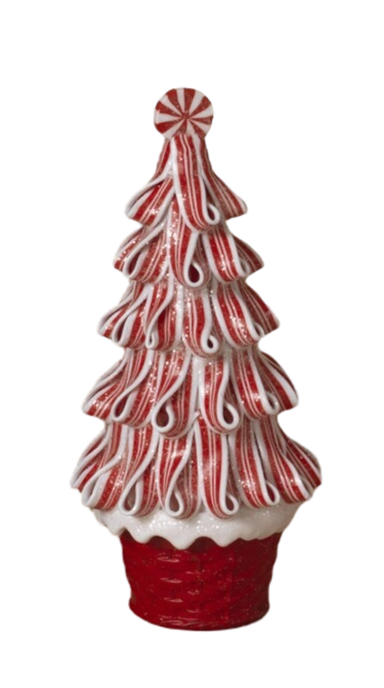 Peppermint Ribbon Candy Tree -