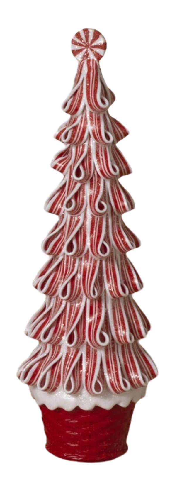 Peppermint Ribbon Candy Tree -