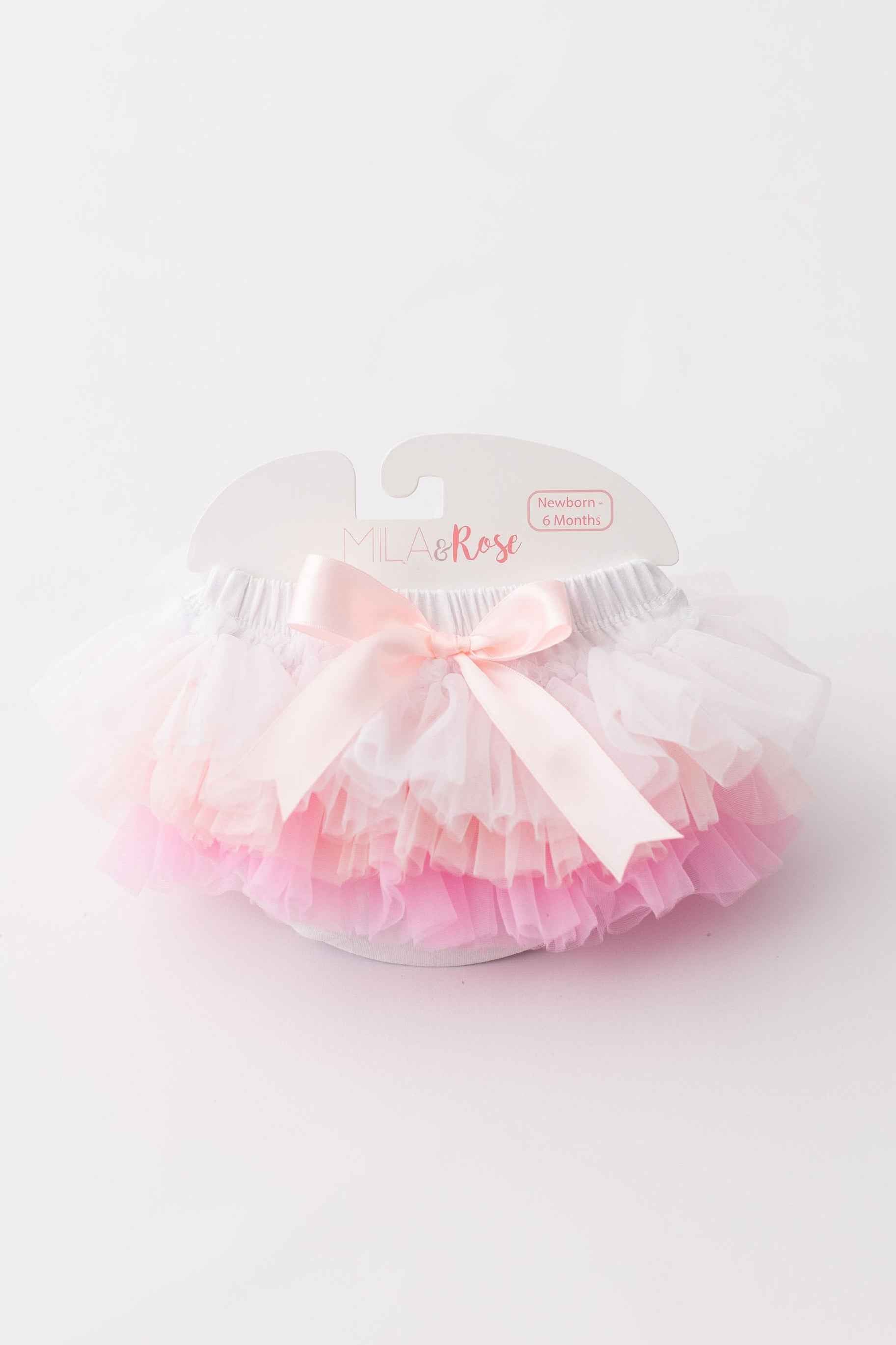 Pink Ombre Ruffle Tutu Bloomer