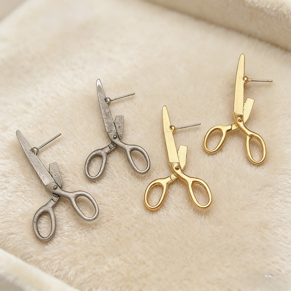 Vintage Scissors Earrings