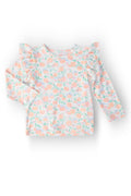 Pretty Pumpkins L/S Ruffle Tee