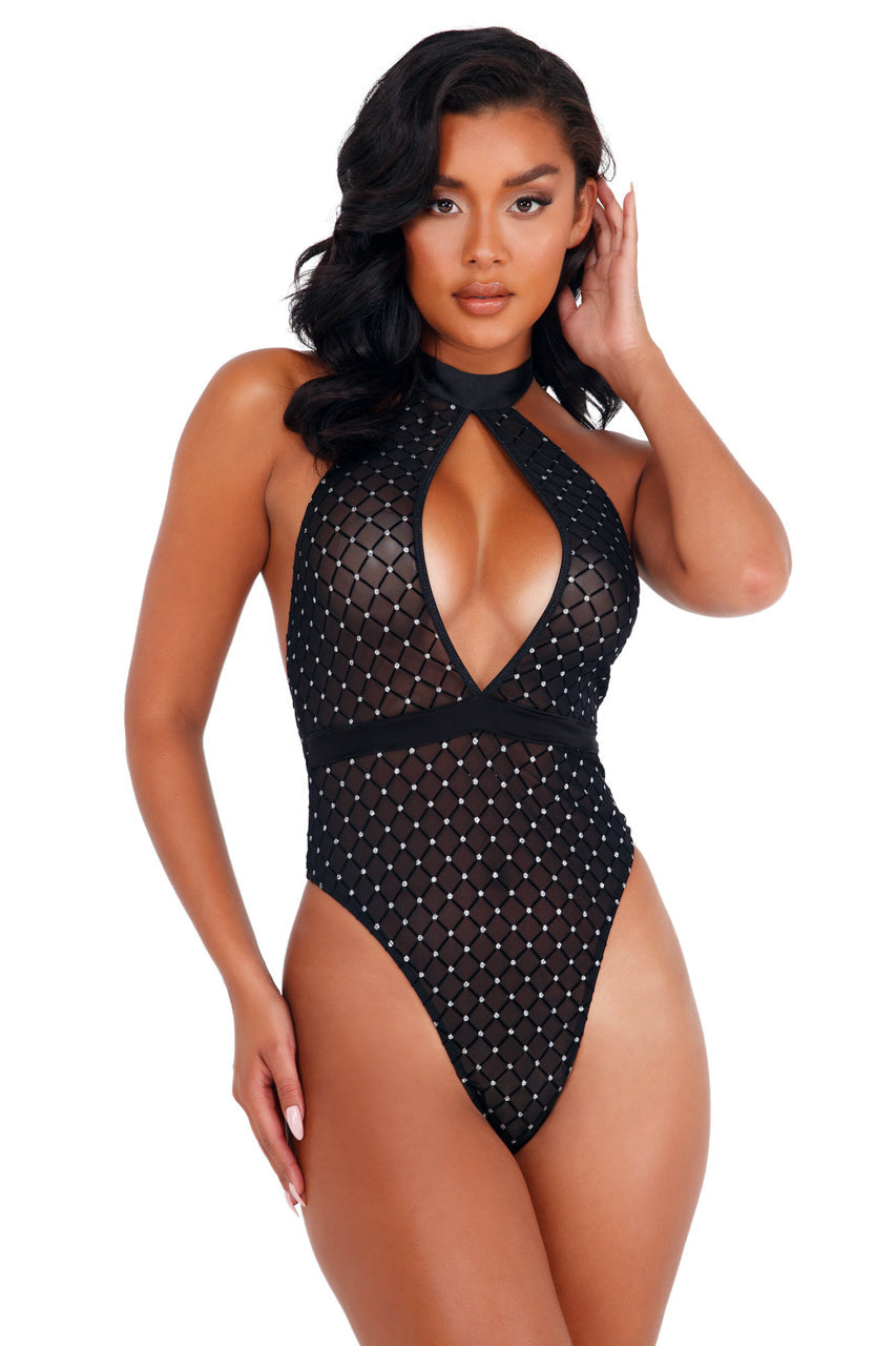 Sheer Glitter Teddy
