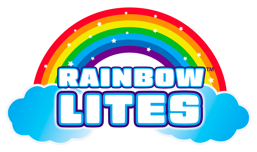 Rainbow Lites Teddy Bear Glow Plush LED Night Light Up Stuffed Animal 2 Pack Set (16 inch)