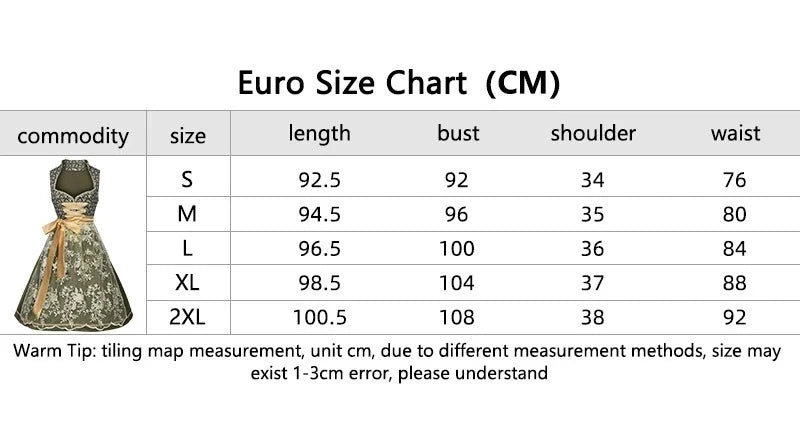 Dress Woman Traditional Dress Women Dirndl Dress With Dirndl Apron For Oktoberfest Vestidos Woman Clothes