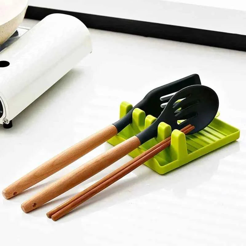 Kitchen Spoon Holders Accessories Fork Spatula Rack Kitchen Supplies Storage Organizer Utensils for Kitchen Convenience
