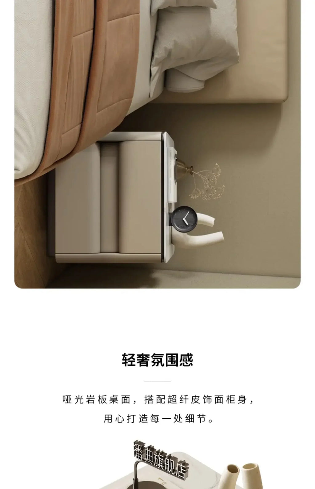 Bedroom White Nightstands Drawers Organizers Storage Box Simple Design Nightstands Aesthetic Men Szafka Nocna Home Decoration