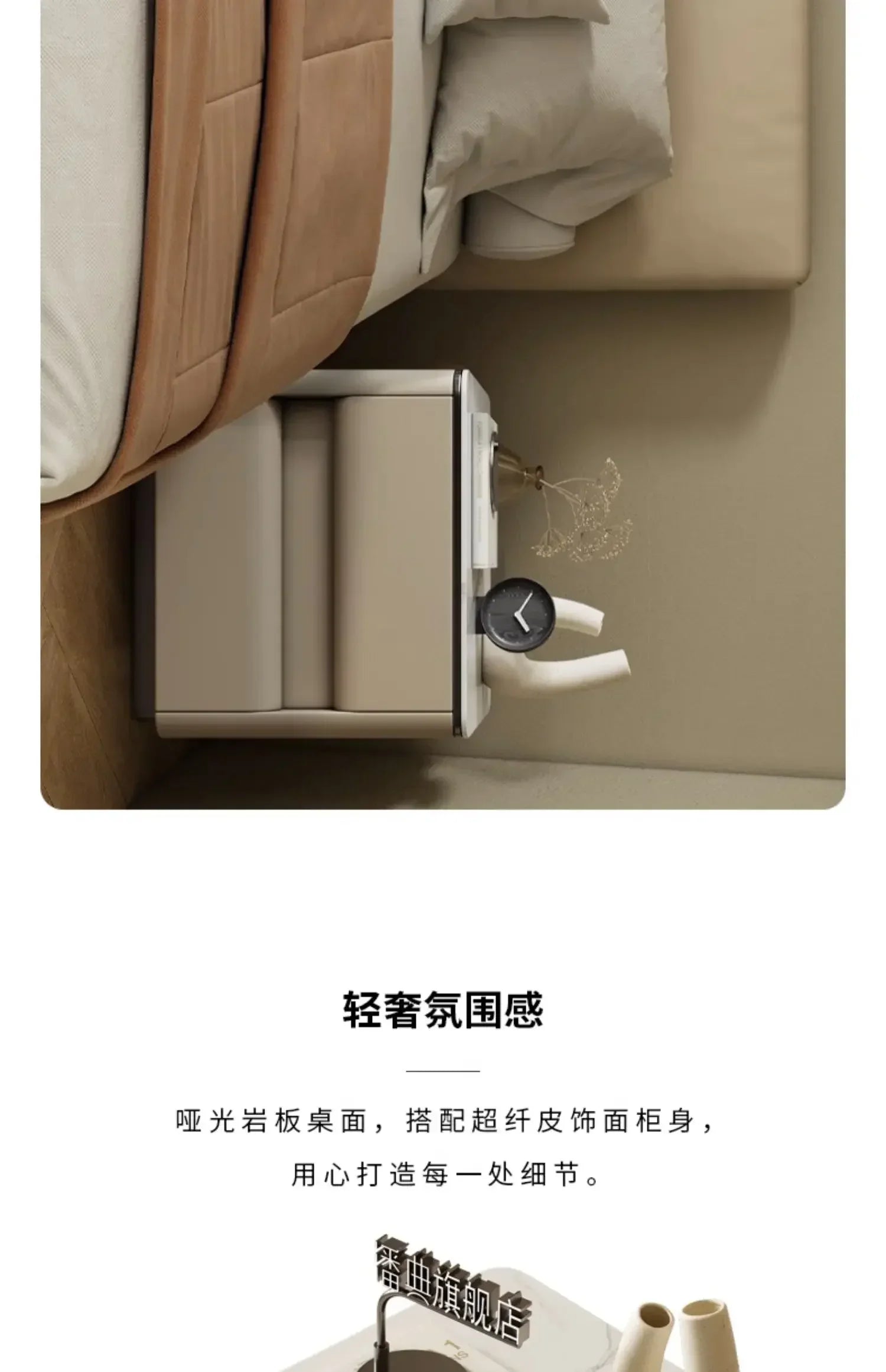 Bedroom White Nightstands Drawers Organizers Storage Box Simple Design Nightstands Aesthetic Men Szafka Nocna Home Decoration