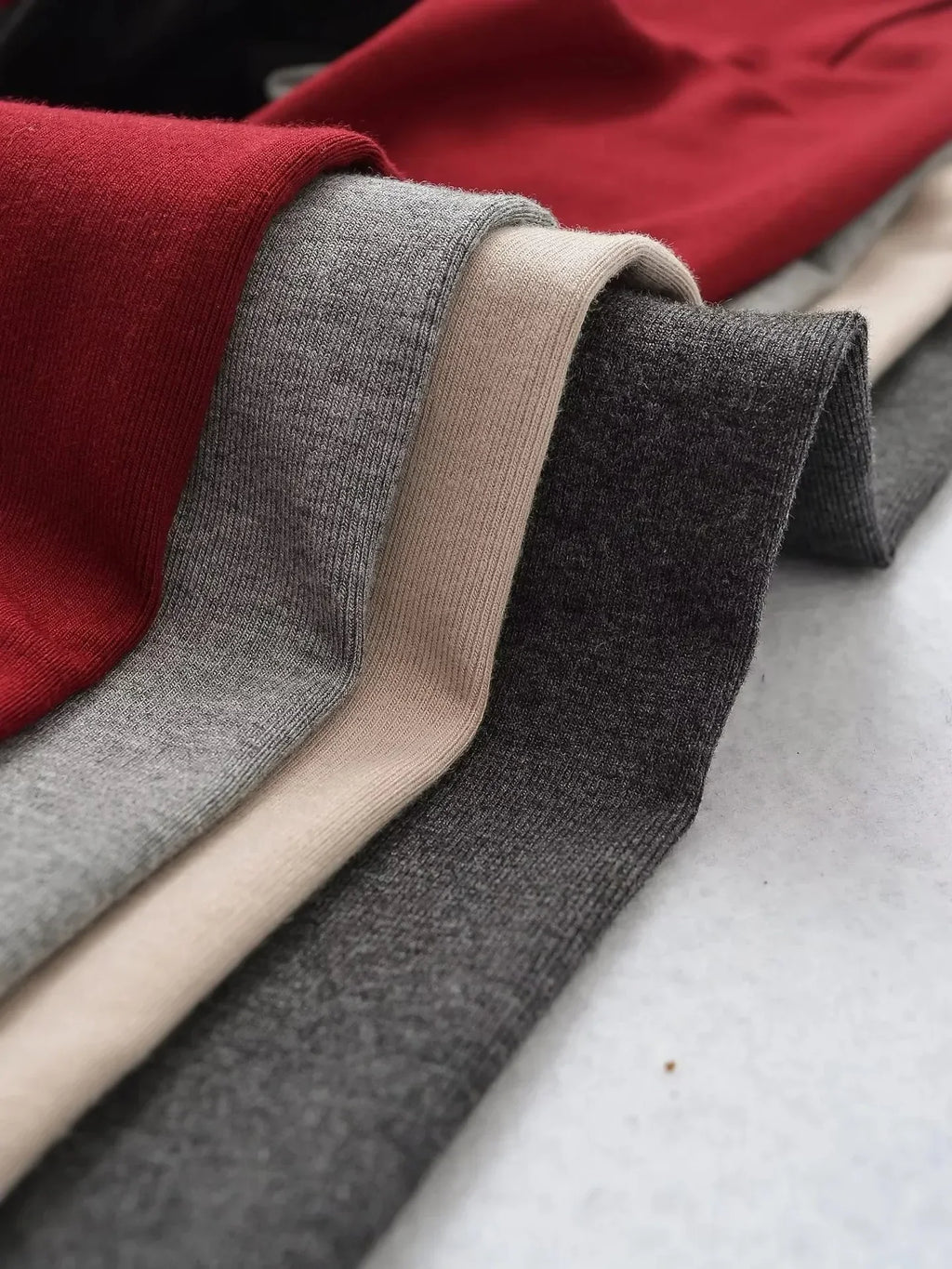 Women's High Neck Slim Fit Fleece Base Layer Top