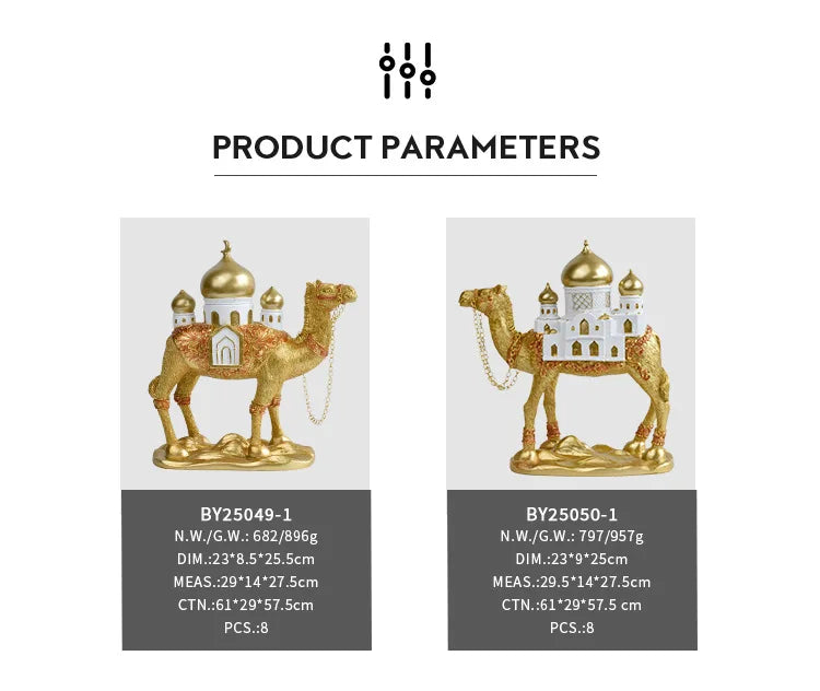 Camel Ornaments, Office Furniture, Living Room, Wine Cabinet, TV Cabinet Decorations  Room Decoration Accessories  Home Decor