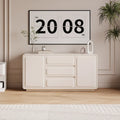 Trendy Floor Standing Living Room Decoration Cabinets Simple Modern Accent Cabinet Storage House Container Vitrina Furniture