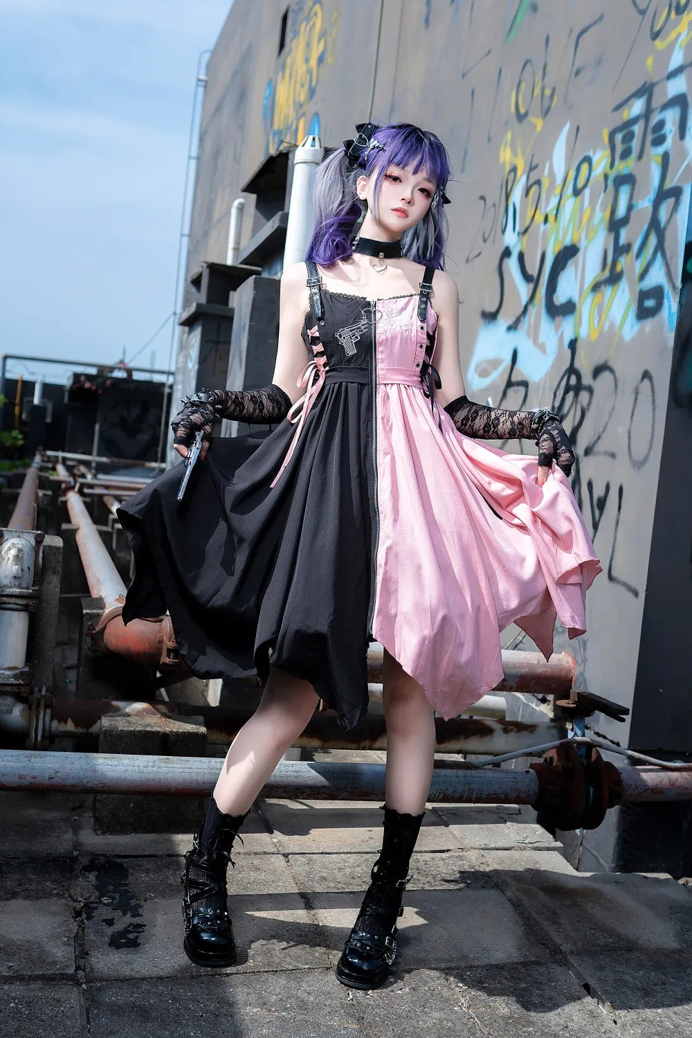 Design sense Gothic dark dress