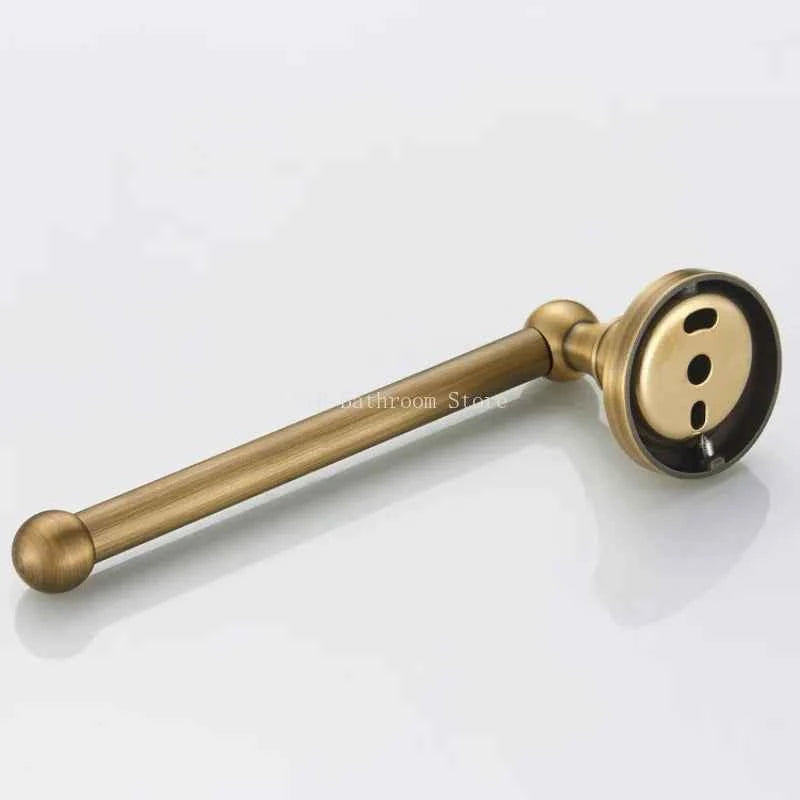Bathroom Accessories Antique Brass Wall Mounted Toilet Paper Holder Towel Ring Robe Coat Hook Bathroom Hardware