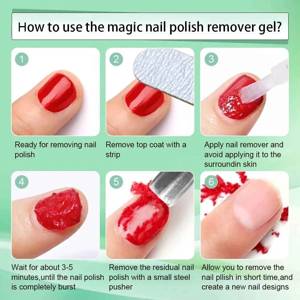 MAFANAILS 15ml Magic Remover Nail Gel Polish Remover UV Gel Polish Fast Remove Semi Permanent Varnish Polish Cancel Glue 15&ml
