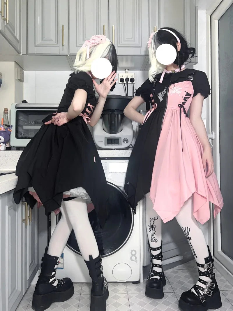 Design sense Gothic dark dress