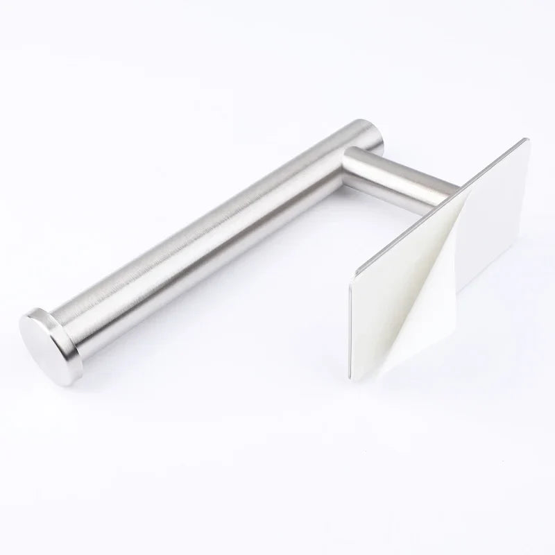 5-Piece Bathroom Hardware Set – Wall-Mounted Accessories Including Towel Bar, Hooks, and Toilet Paper Holder